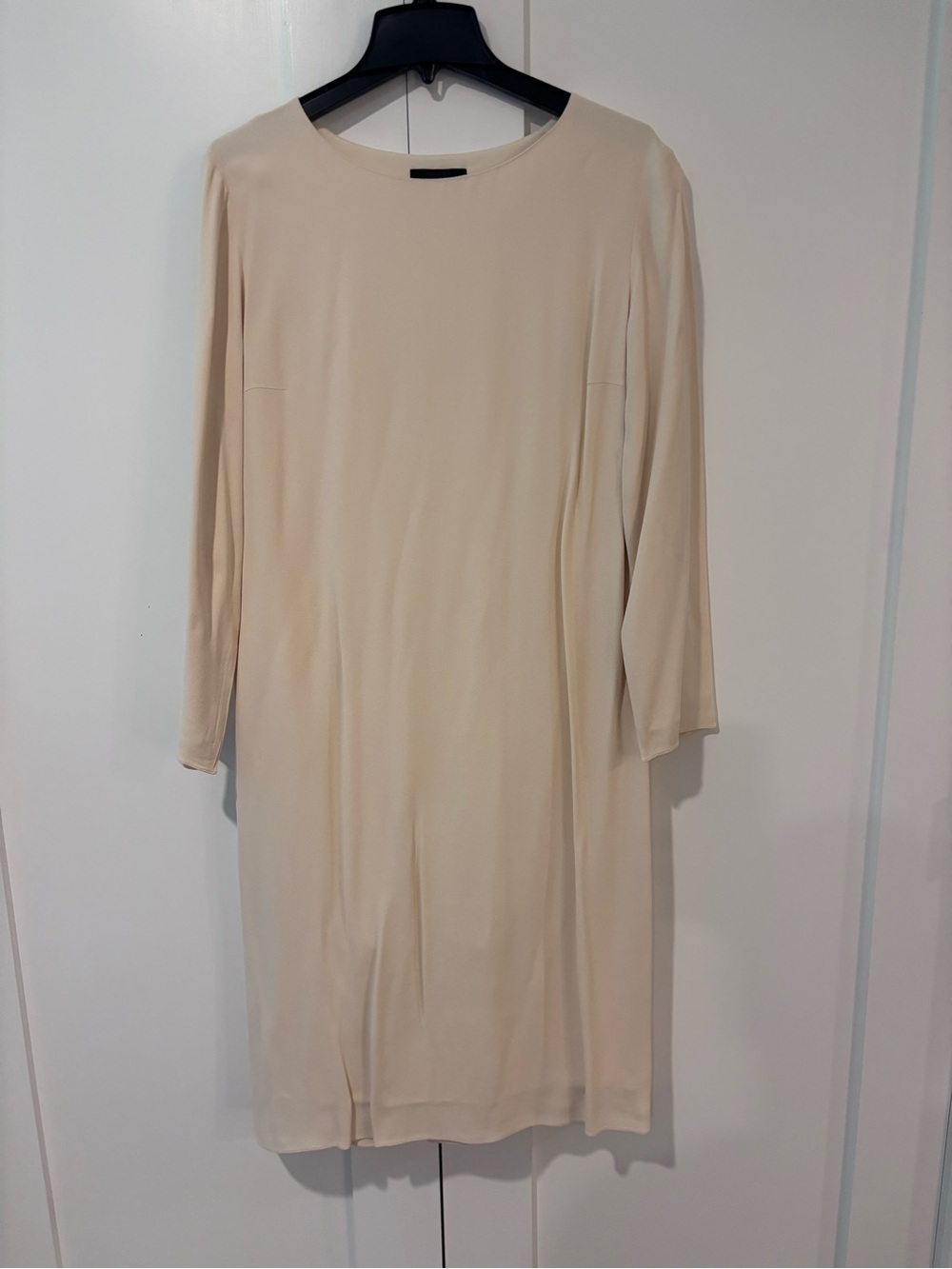The Row Larina crepe tunic dress